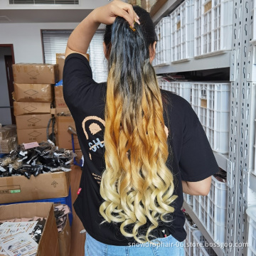 Julianna spiral french curl wave yaki pony style curly wavy afro kinky extensions synthetic braids for african hair attachments